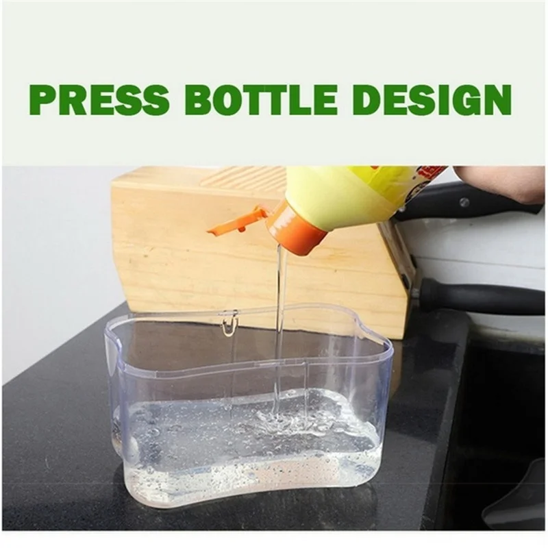 Press Type Soap Box Sponge Soap Dispenser Automatic Distributor Kitchen Dishwasher Soap Box Detergent Container Kitchen Tools
Press Type Soap Box Sponge Soap Dispenser Automatic Distributor Kitchen Dishwasher Soap Box Detergent Container Kitchen Tools