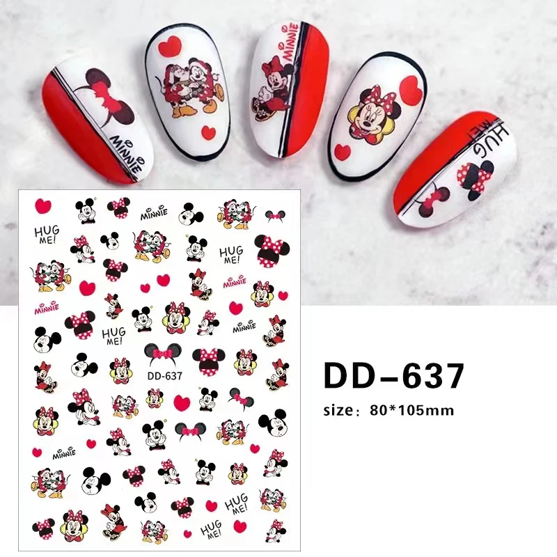 1PCS Disney Pink Minnie Mickey Love 3D Nail Art Stickers DIY Mickey Mouse Comes With Adhesive Nail Art Nail Slider
1PCS Disney Pink Minnie Mickey Love 3D Nail Art Stickers DIY Mickey Mouse Comes With Adhesive Nail Art Nail Slider