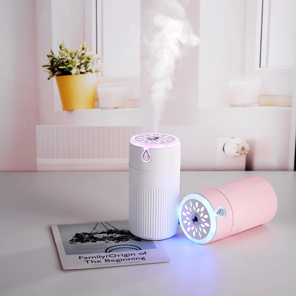 2019 новый USB увлажнитель воздуха для автомобиля 420 мл ультразвуковой эфирный