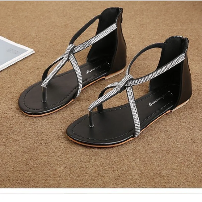 Women Sandals Summer Fashion Solid Zipper Flip Flops Sandals Women Shoes Beach Casual Ladies Plus Size Gladiator Cross-tied 2021
Women Sandals Summer Fashion Solid Zipper Flip Flops Sandals Women Shoes Beach Casual Ladies Plus Size Gladiator Cross-tied 2021