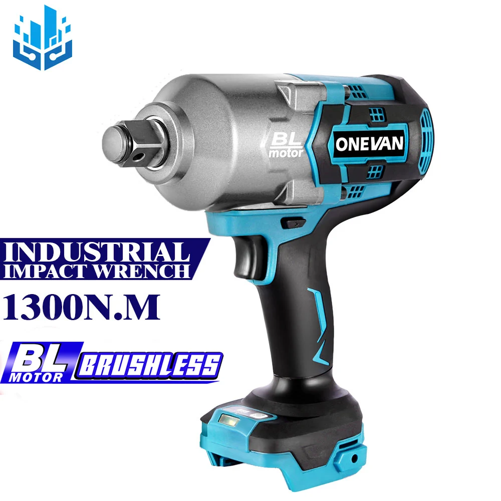 Гайковерт ударный бесколлекторный, 3/4 Н · м, дюйма, для аккумуляторов Makita 18 в B Serice BL1850, BL1840 
Гайковерт ударный бесколлекторный, 3/4 Н · м, дюйма, для аккумуляторов Makita 18 в B Serice BL1850, BL1840