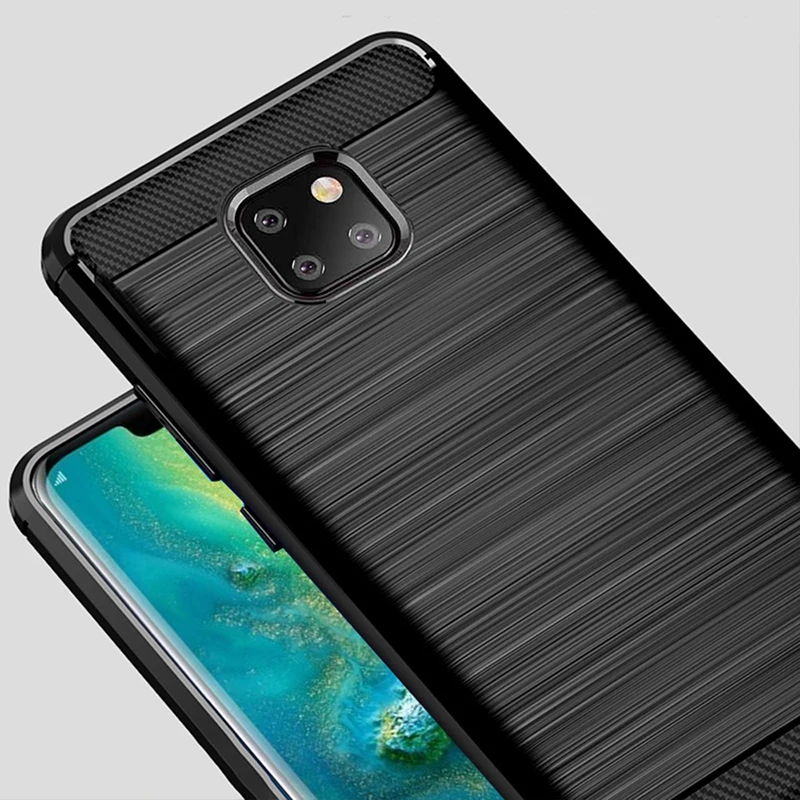 For Huawei Mate 20 Pro Case Carbon Fiber Cover Soft Silicone TPU Phone Case For Huawei Mate20 Pro LYA L09 L29 Shockproof Bumper
For Huawei Mate 20 Pro Case Carbon Fiber Cover Soft Silicone TPU Phone Case For Huawei Mate20 Pro LYA L09 L29 Shockproof Bumper