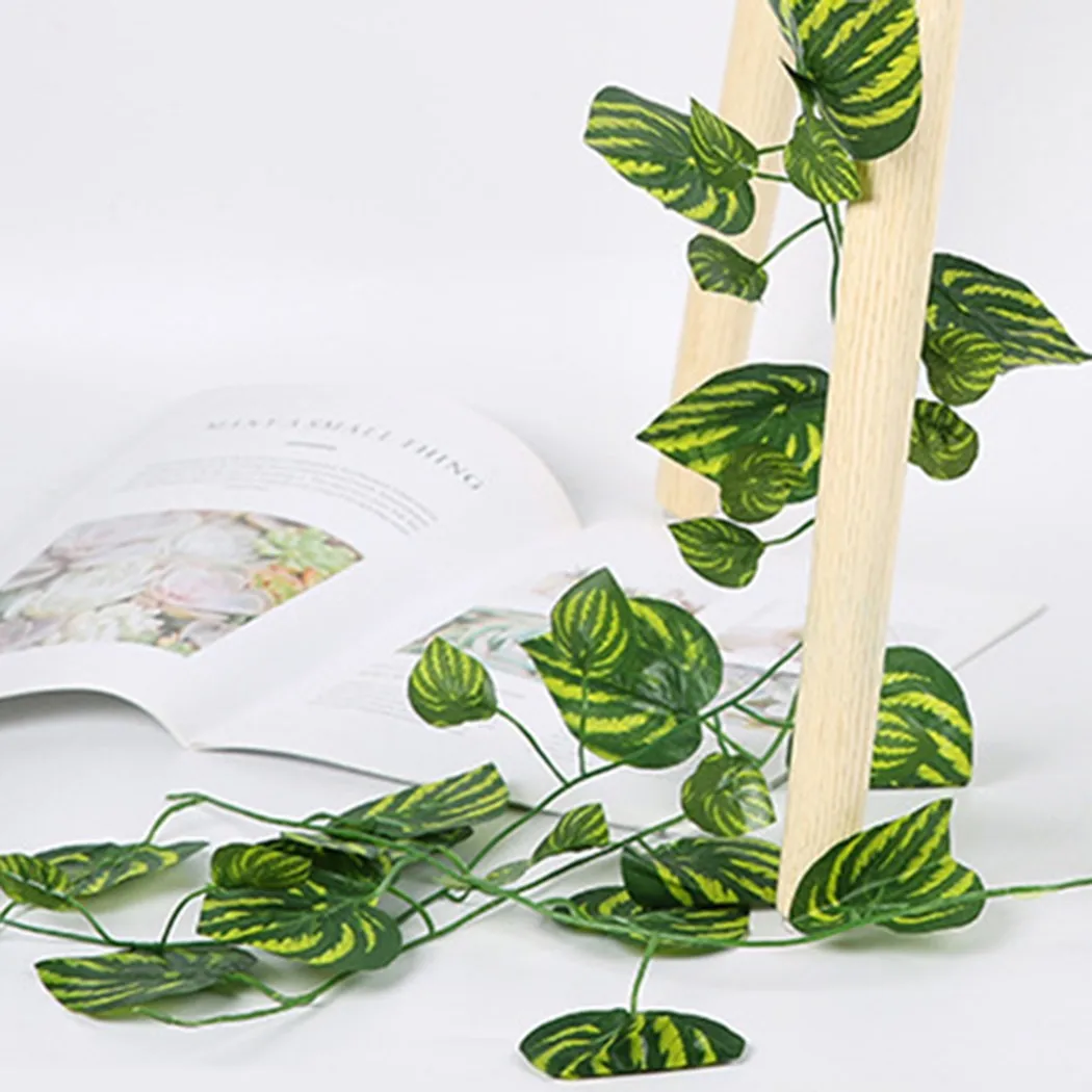 1 * Artificial Flower Vine Ivy Leaf Plant Vine Fake Leaf Creeper Garland Home Decoration 100% Brand New And High Quality
1 * Artificial Flower Vine Ivy Leaf Plant Vine Fake Leaf Creeper Garland Home Decoration 100% Brand New And High Quality