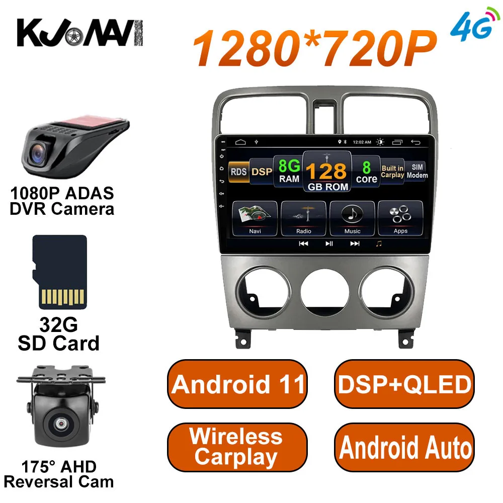 8+128G Android 11 9'' IPS Car Radio For Subaru Forester 2002 2003-2008 2din Android car player NO DVD
8+128G Android 11 9'' IPS Car Radio For Subaru Forester 2002 2003-2008 2din Android car player NO DVD