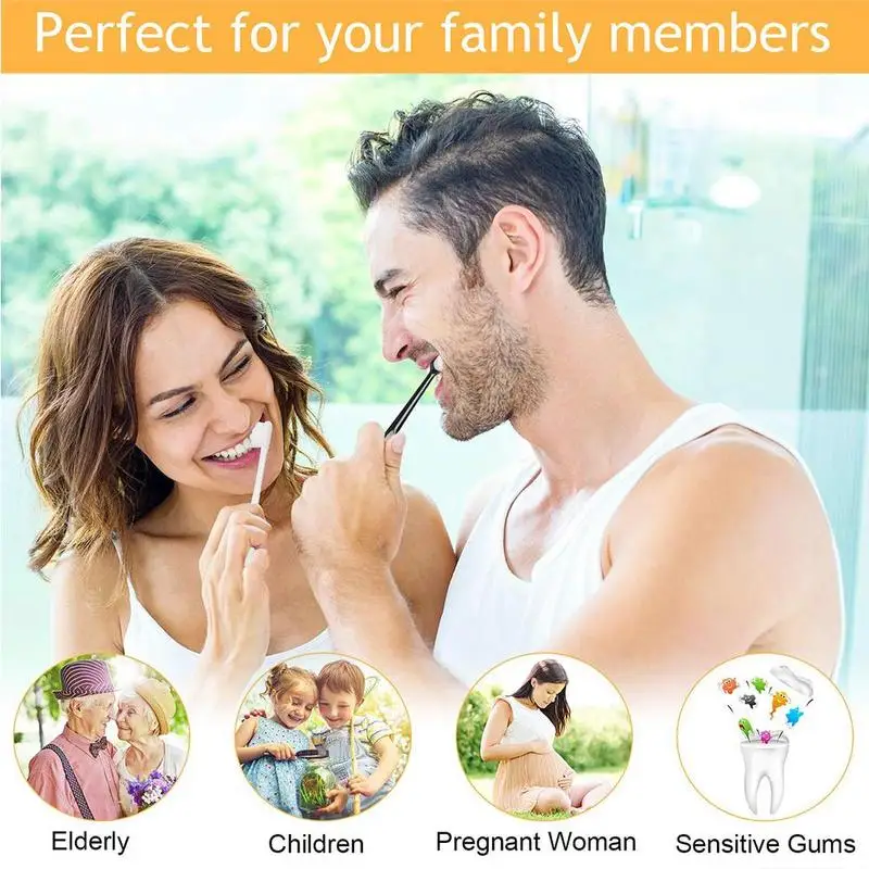 Nano Bristles Toothbrush Single Package Pregnant Women Adult Small Head 10,000 Soft Bristles Toothbrush
Nano Bristles Toothbrush Single Package Pregnant Women Adult Small Head 10,000 Soft Bristles Toothbrush