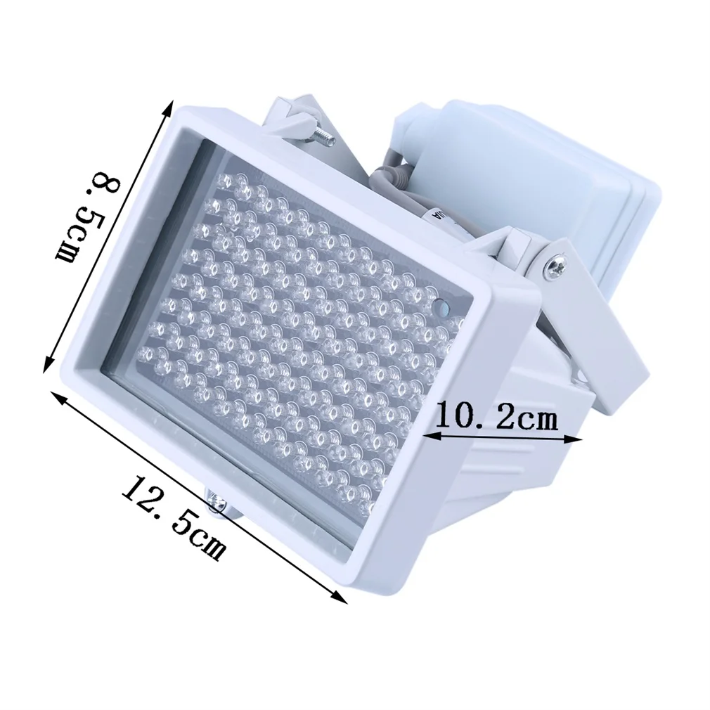 DC 12V 96 LED Night Vision Light IR Infrared Light Universal Lamp For CCTV Camera Home Yard Garden Security Lamp
DC 12V 96 LED Night Vision Light IR Infrared Light Universal Lamp For CCTV Camera Home Yard Garden Security Lamp