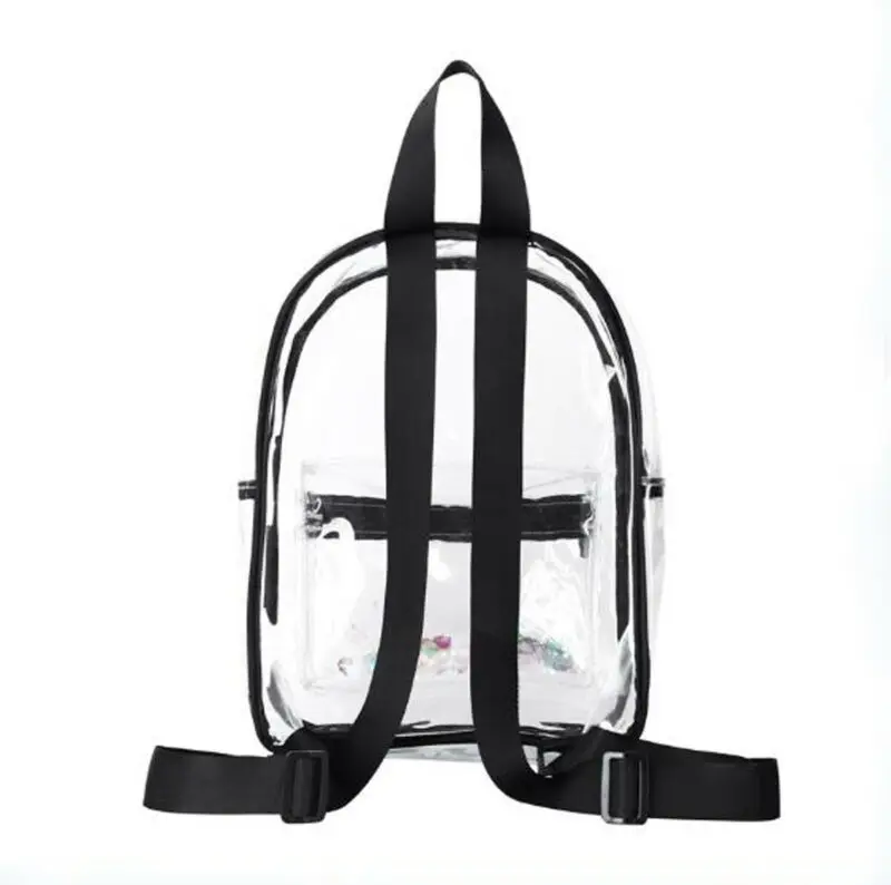 Women PVC Transparent Backpack 2019 Fashion Large Capacity Youth Clear Backpacks For Teenage Girls School Shoulder Bag Bagpack
Women PVC Transparent Backpack 2019 Fashion Large Capacity Youth Clear Backpacks For Teenage Girls School Shoulder Bag Bagpack