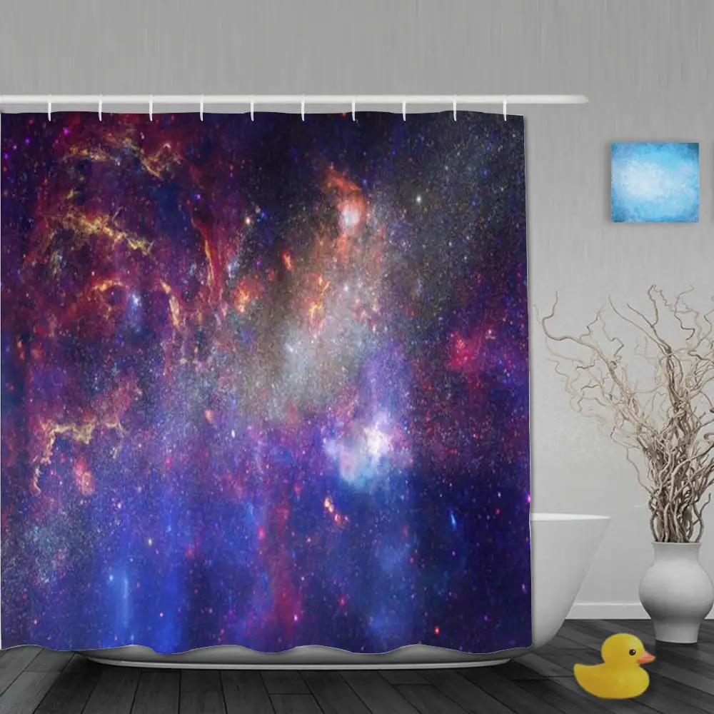 Shower Curtain Universe Stars Telescope Galaxies Space Science Explosion Galaxy Abstract Way Polyester Fabric Waterproof Bath
Shower Curtain Universe Stars Telescope Galaxies Space Science Explosion Galaxy Abstract Way Polyester Fabric Waterproof Bath