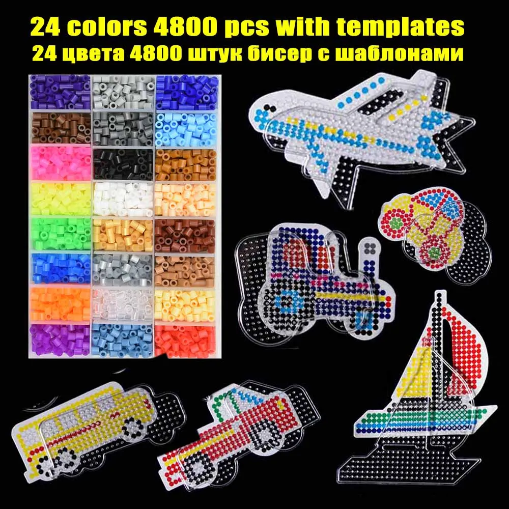5mm Hama Beads 24 Color with templates and Paper Plastic Stencil Jigsaw Perler Bead Diy Transparent Shape Puzzle Pegboard
5mm Hama Beads 24 Color with templates and Paper Plastic Stencil Jigsaw Perler Bead Diy Transparent Shape Puzzle Pegboard