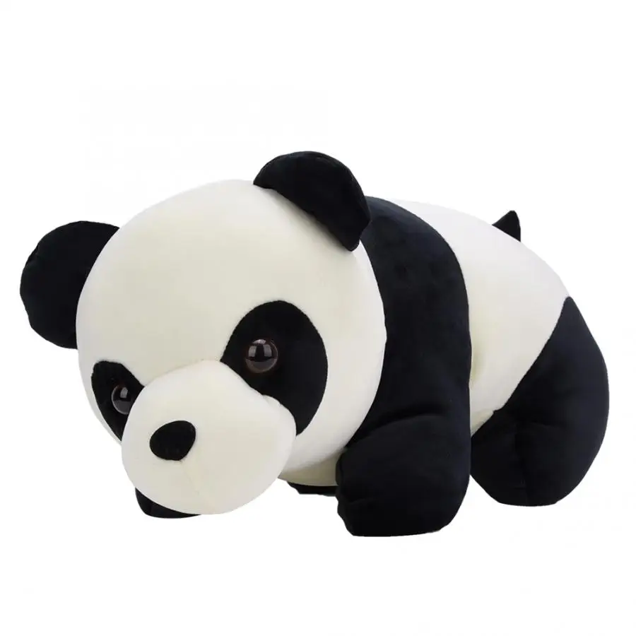 Фото 45 см большой размер милая детская панда плюшевая кукла игрушка подушка