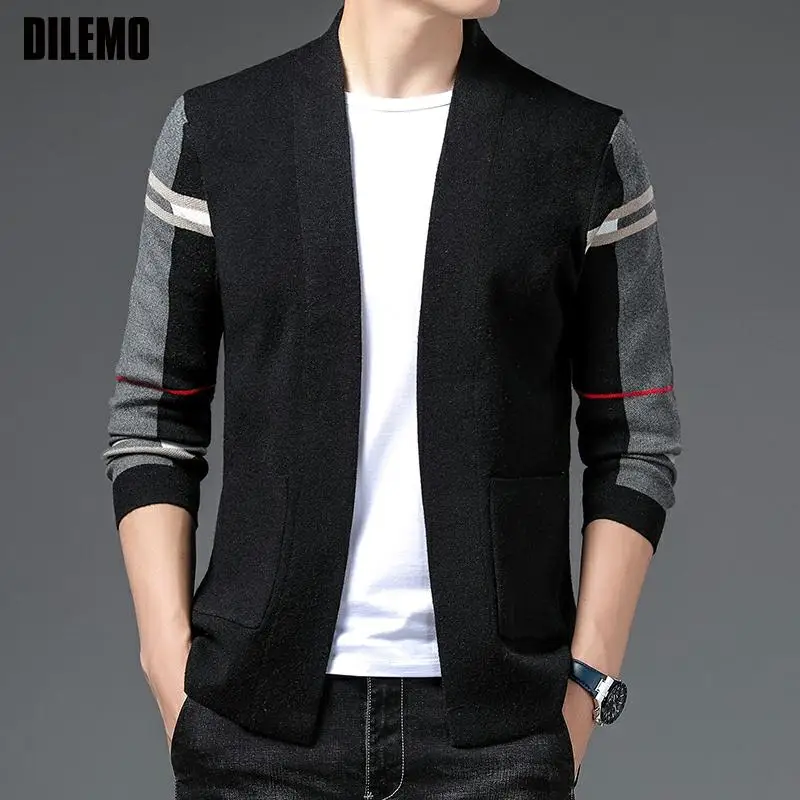 Top Grade New Designer Brand Luxury Fashion Knit Cardigans Sweater Men Casual Trendy Coats Jacket Autum Winter Men Clothes
Top Grade New Designer Brand Luxury Fashion Knit Cardigans Sweater Men Casual Trendy Coats Jacket Autum Winter Men Clothes