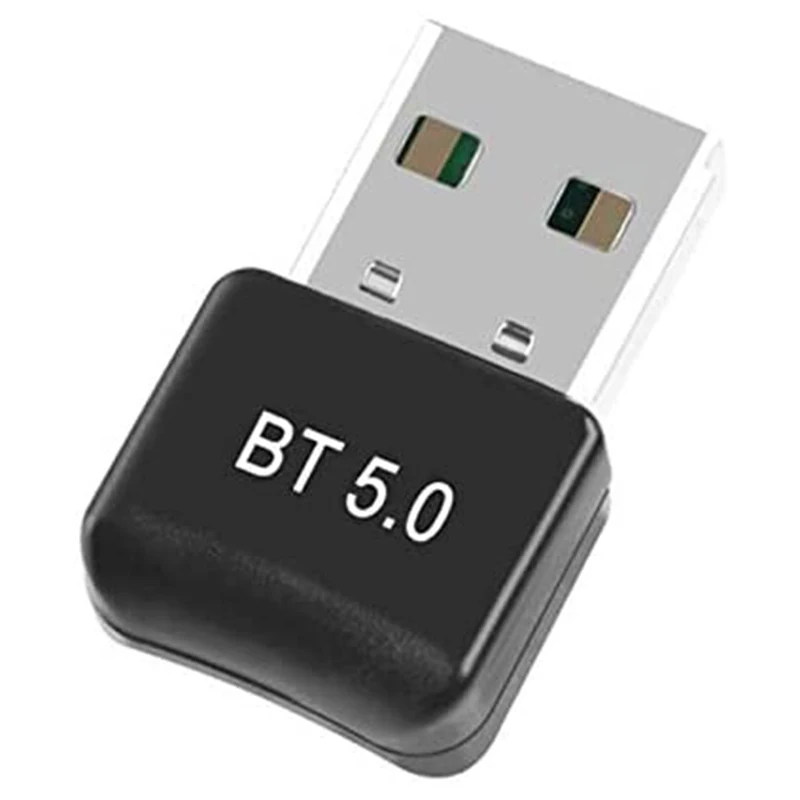 

USB Bluetooth 5.0 Dongle Adapter, Wireless Bluetooth Transmitter Receiver Supports Windows 10/8.1/8 / 7 / XP Laptop PC