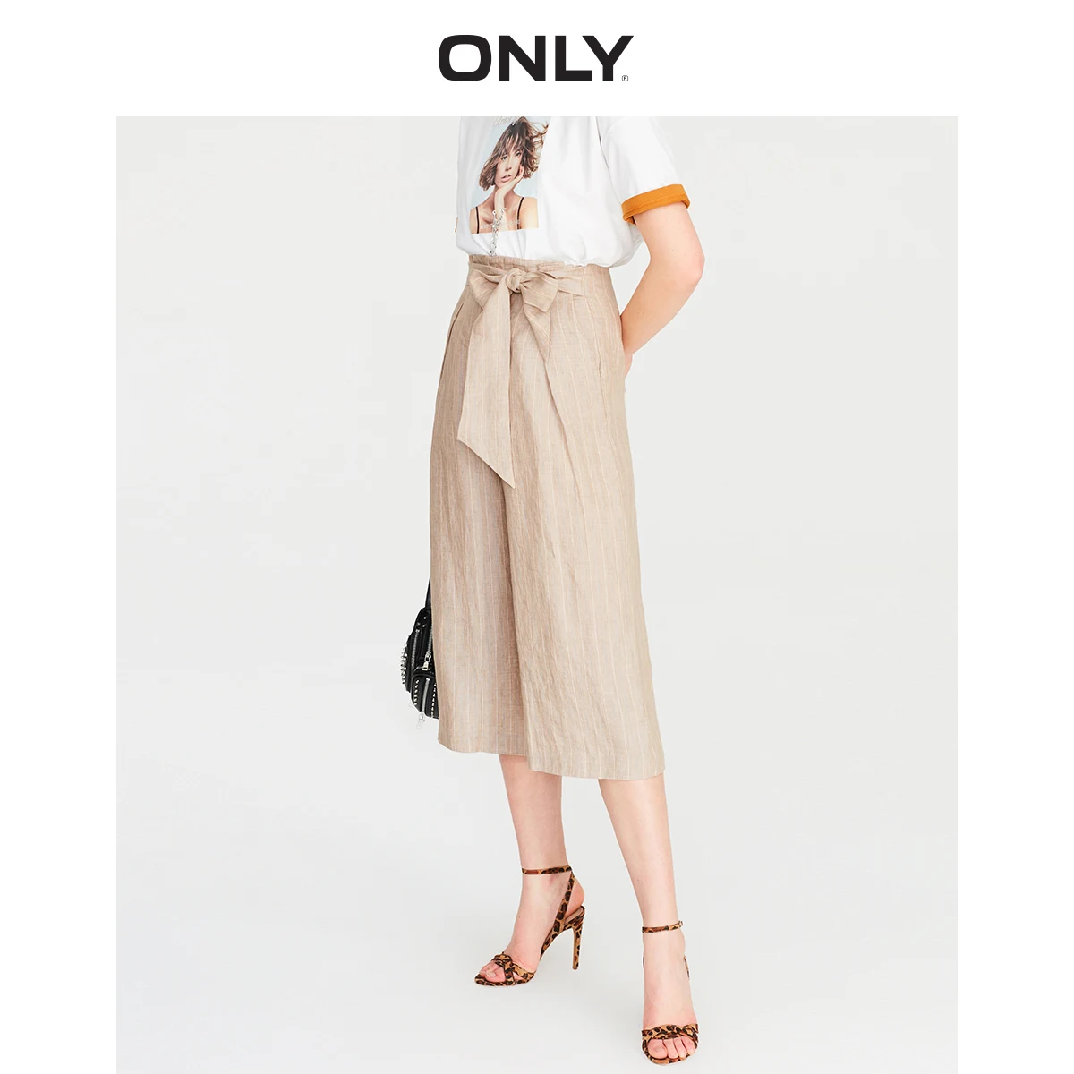 Только женские свободные льняные полосатые широкие брюки Капри | 11916J530
Только женские свободные льняные полосатые широкие брюки Капри | 11916J530