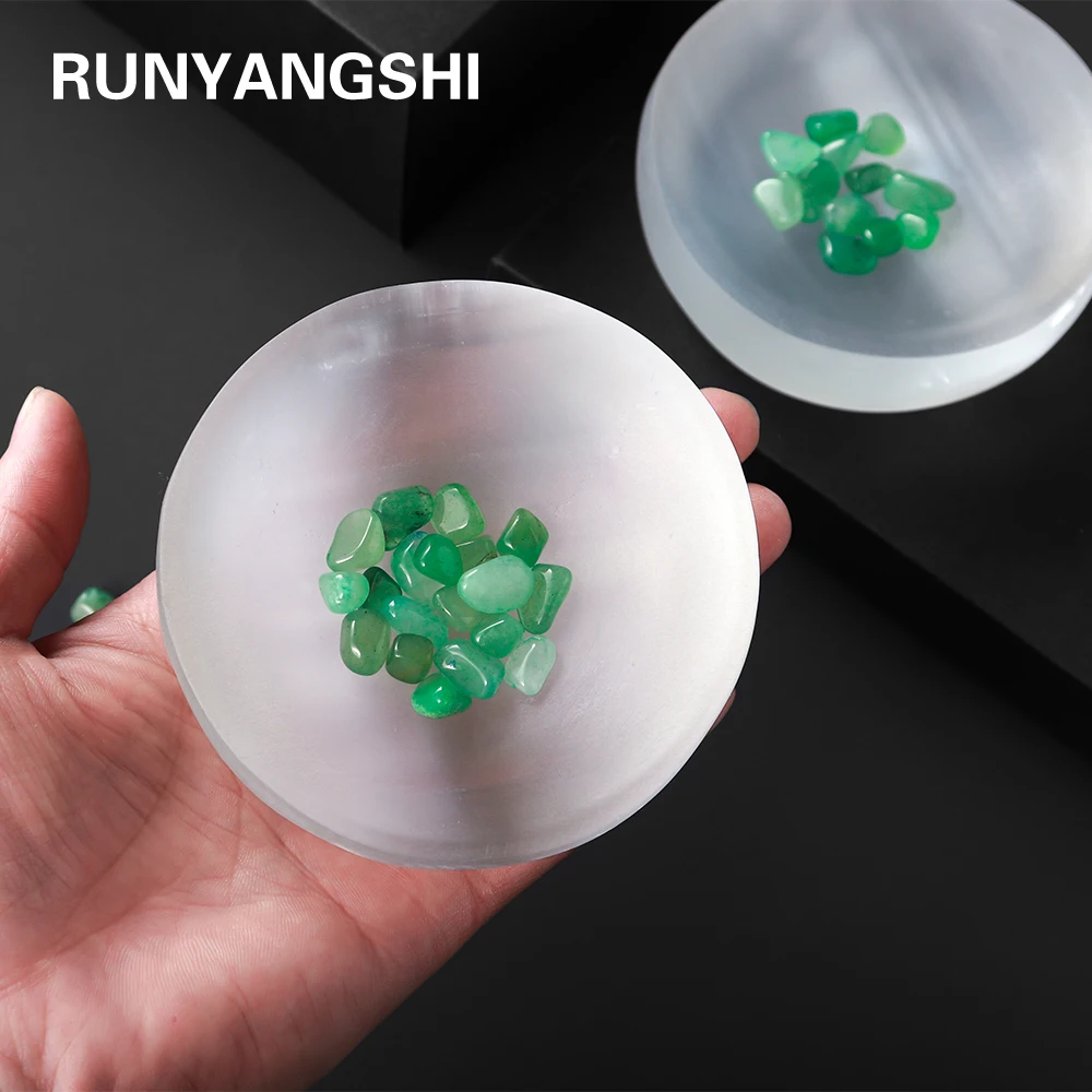 1PC Natural Crystal Plaster stone circular Bowl Ashtray Gypsum Crystal Hand Carved Rough Stone Treatment Gem Decoration
1PC Natural Crystal Plaster stone circular Bowl Ashtray Gypsum Crystal Hand Carved Rough Stone Treatment Gem Decoration