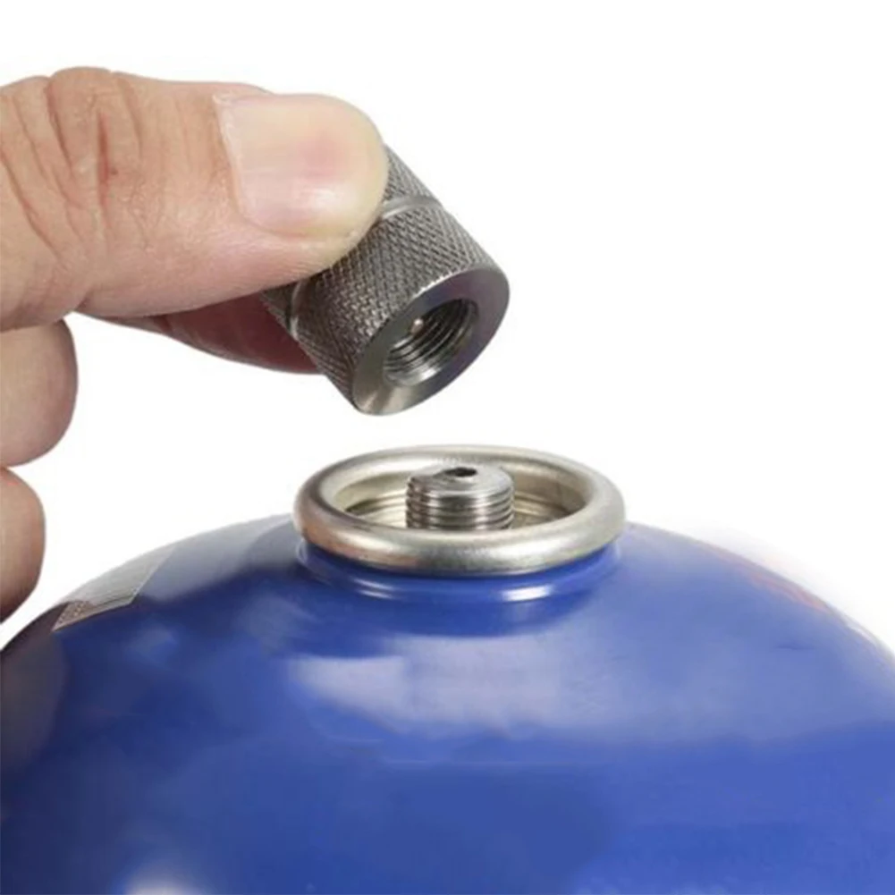 Outdoor Camping Butane Stove Gas Refill Adapter Cartridge Gas Nozzle Bottle Type Cartridge Screw Type Valve Canister Connector
Outdoor Camping Butane Stove Gas Refill Adapter Cartridge Gas Nozzle Bottle Type Cartridge Screw Type Valve Canister Connector