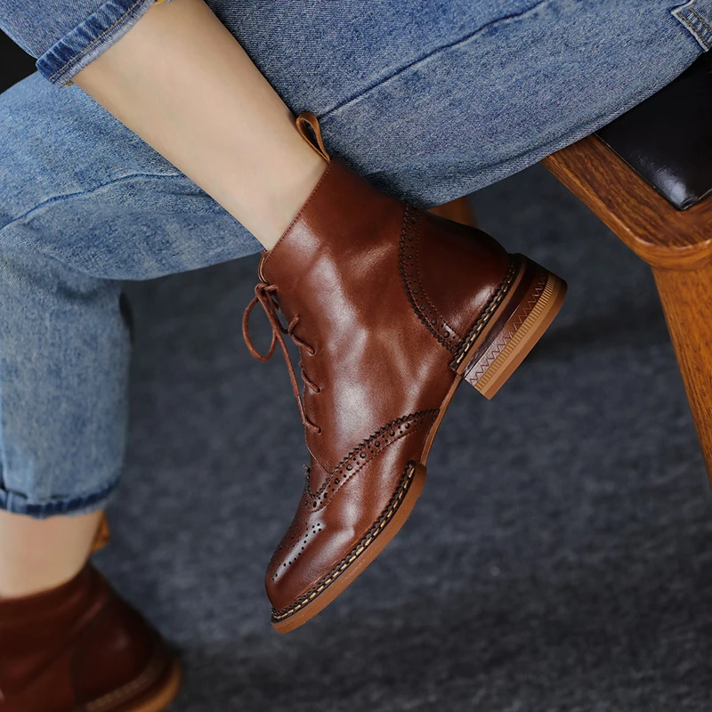 2021 New Autumn Women Shoes Lace-up Chelsea Women Boots Winter Block Ankle Boots for Women Zapatos De Mujer Womens Chunky Boots
2021 New Autumn Women Shoes Lace-up Chelsea Women Boots Winter Block Ankle Boots for Women Zapatos De Mujer Womens Chunky Boots