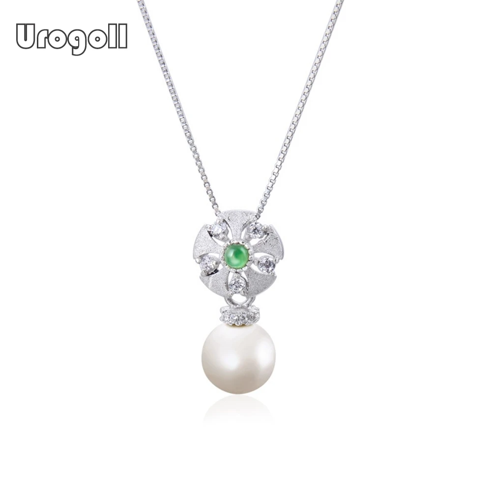 Ювелирные украшения из чистого 925 стерлингового серебра подвес-ожерелье из окисленного жемчуга для женщин Невеста Романтическая Свадебная...
Ювелирные украшения из чистого 925 стерлингового серебра подвес-ожерелье из окисленного жемчуга для женщин Невеста Романтическая Свадебная...