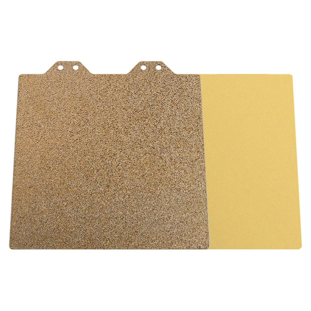 3D Printer Accessories Set 120x120mm Gold Double Sided Textured PEI Powder Steel Plate With Magnetic Sticker B Side
3D Printer Accessories Set 120x120mm Gold Double Sided Textured PEI Powder Steel Plate With Magnetic Sticker B Side