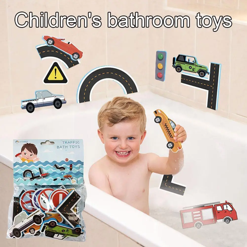 Bath Toys Flexible Road Track Car Stick Bath Toy Kids Puzzles Eva Bathroom Bathtub Early Toys Education Sticker Diy Soft Pa J4d8
Bath Toys Flexible Road Track Car Stick Bath Toy Kids Puzzles Eva Bathroom Bathtub Early Toys Education Sticker Diy Soft Pa J4d8