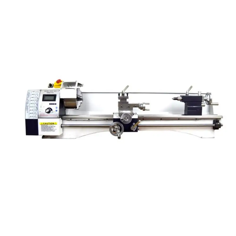 WM210L Metal Lathe/850W Brushless Motor All Steel Gear Lathe/800mm working length +125mm Chuck Mini Lathe Machine
WM210L Metal Lathe/850W Brushless Motor All Steel Gear Lathe/800mm working length +125mm Chuck Mini Lathe Machine