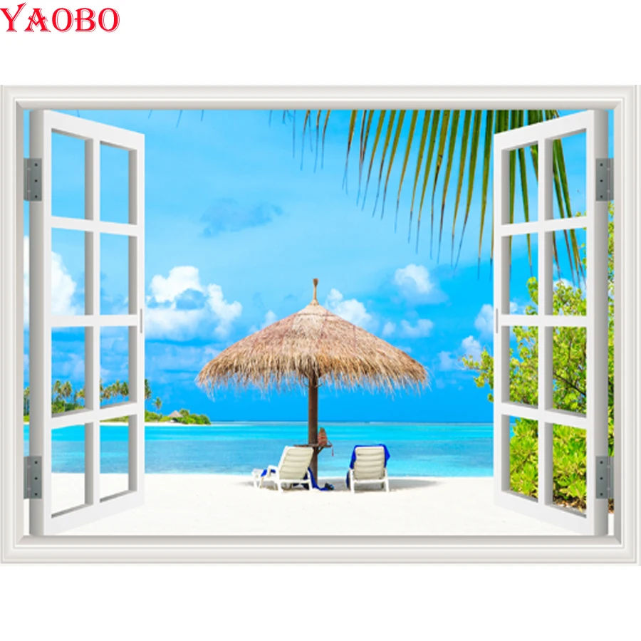 5D full drill square round diamond embroidery Summer beach vacation coconut tree seascape diamond painting mosaic diy needlework
5D full drill square round diamond embroidery Summer beach vacation coconut tree seascape diamond painting mosaic diy needlework