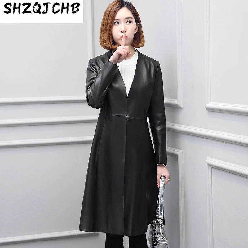 SHZQ 2021 новая кожаная одежда для весны и осени Женская ветровка средней и длинной овечьей кожи Корейская приталенная W
SHZQ 2021 новая кожаная одежда для весны и осени Женская ветровка средней и длинной овечьей кожи Корейская приталенная W