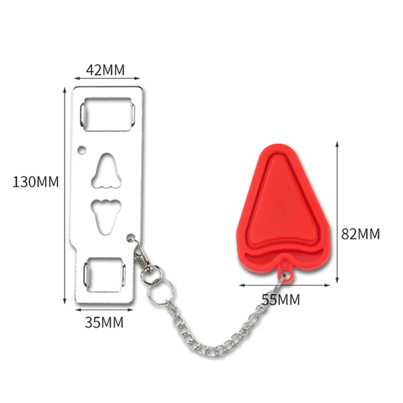 Hot Portable Door Lock Durable Long Lasting Convenient Detachable Anti-Rust Wear Resistant for Home School Hotel Travel
Hot Portable Door Lock Durable Long Lasting Convenient Detachable Anti-Rust Wear Resistant for Home School Hotel Travel
