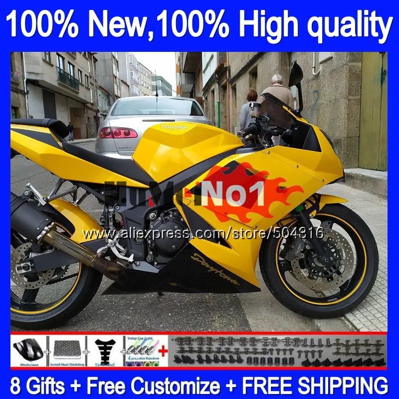 Body For Triumph Daytona650 Daytona600 Daytona 650 102MC.0 Daytona 600 650 2002 2003 2004 2005 02 03 04 05 Fairing Stock yellow
Body For Triumph Daytona650 Daytona600 Daytona 650 102MC.0 Daytona 600 650 2002 2003 2004 2005 02 03 04 05 Fairing Stock yellow