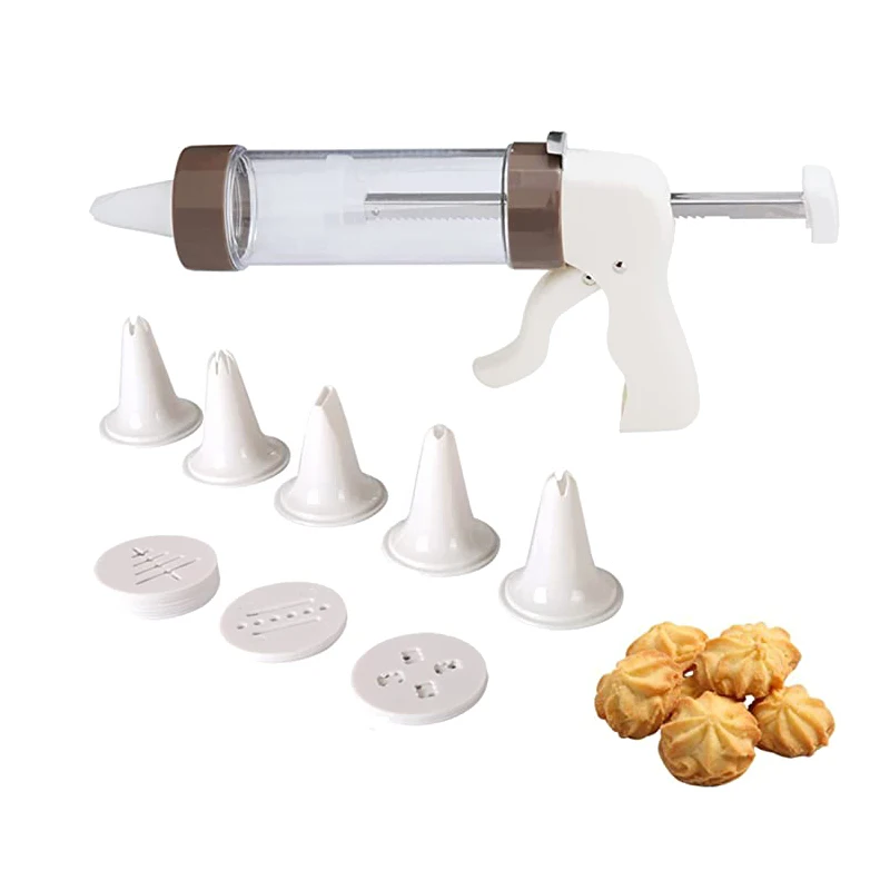 Manual Cookie Press Set Cookie Press Making Gun Biscuits Cake Mold Cookie Press Maker Machine Cream Decorator Baking Tool
Manual Cookie Press Set Cookie Press Making Gun Biscuits Cake Mold Cookie Press Maker Machine Cream Decorator Baking Tool