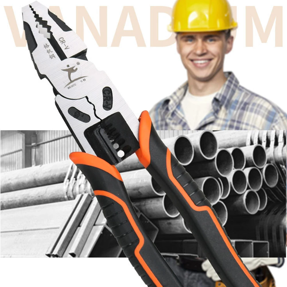 Multifunction Wire Stripper Hardware DIY Tools Wire Stripper for Auto Repair/Workshop Plier PVC Handle Boltshears Pliers
Multifunction Wire Stripper Hardware DIY Tools Wire Stripper for Auto Repair/Workshop Plier PVC Handle Boltshears Pliers