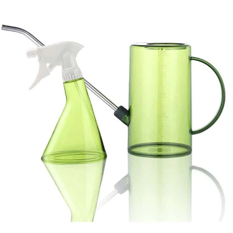 1L Long Spout Watering Can Sprinkling Pot Mister Spray Bottle Set for Flowers Pl P31E
1L Long Spout Watering Can Sprinkling Pot Mister Spray Bottle Set for Flowers Pl P31E