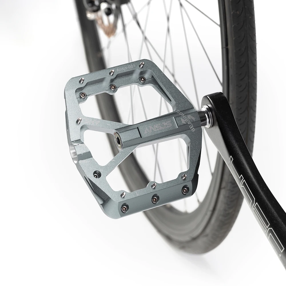 ANSJS 3 Bearings Mountain Bike Pedals Platform Bicycle Flat Alloy 9/16" Pedals Non-Slip Flat Pedals Universal Threaded Parts
ANSJS 3 Bearings Mountain Bike Pedals Platform Bicycle Flat Alloy 9/16" Pedals Non-Slip Flat Pedals Universal Threaded Parts