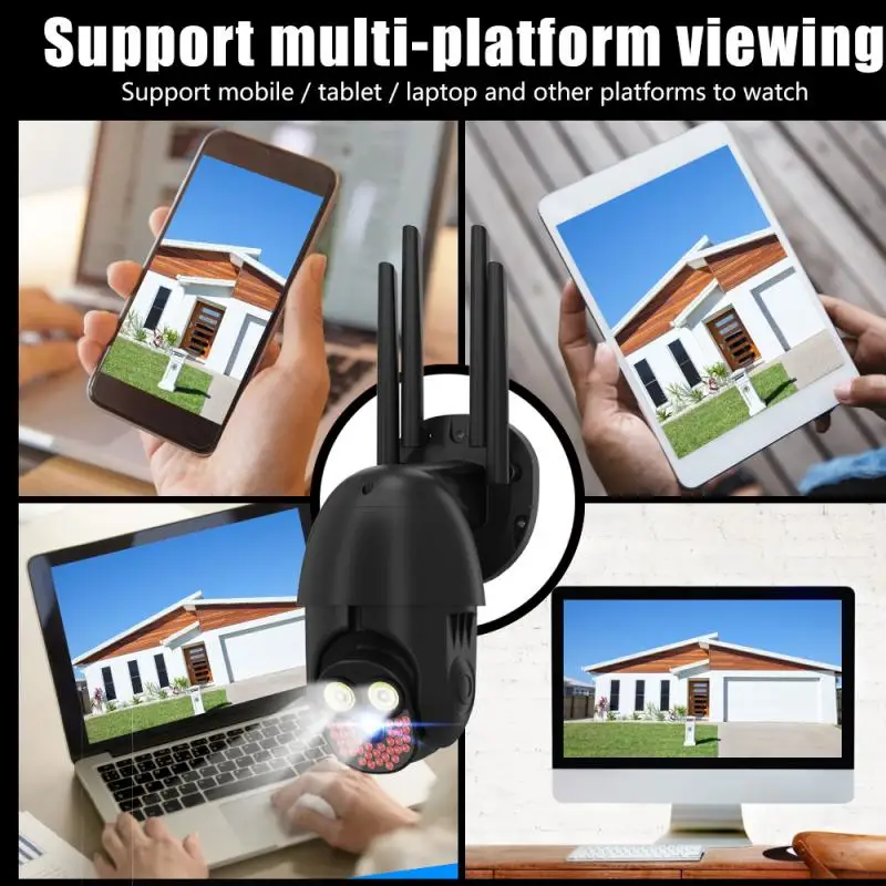 Outdoor Security Camera 1080p CCTV Camera Wifi IP Cam Weatherproof Motion Detection Home Cameras Support TF Card Storage
Outdoor Security Camera 1080p CCTV Camera Wifi IP Cam Weatherproof Motion Detection Home Cameras Support TF Card Storage