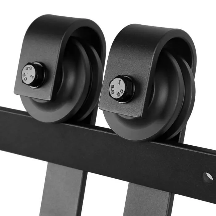 2pcs Sliding Door Hanging Rail Household accessories Door Pulley Barn Door Roller SET KIT 200cm Barn door hanging rail HWC
2pcs Sliding Door Hanging Rail Household accessories Door Pulley Barn Door Roller SET KIT 200cm Barn door hanging rail HWC