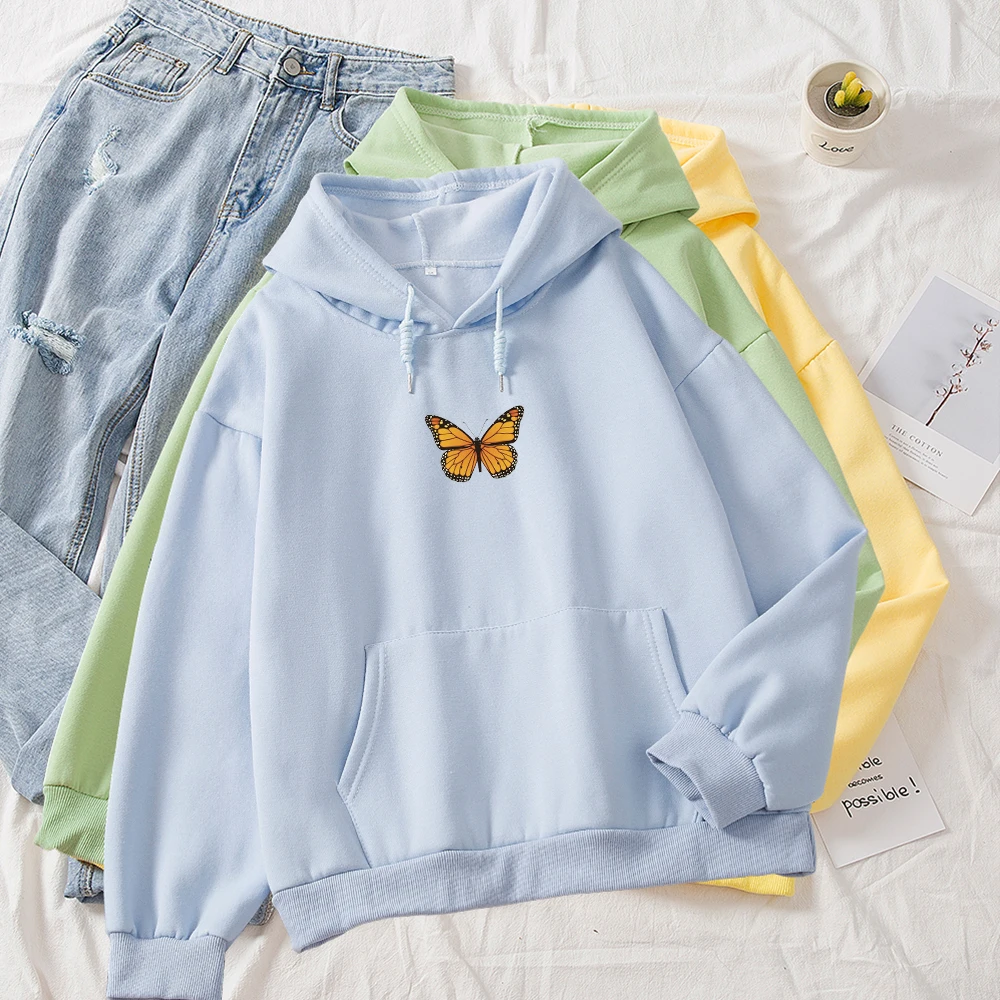 Vintage Sweatshirt Women Fashion Casual Long Sleeve Spring Winter Pullovers Hooded Butterfly Graphic Sweatshirts Hoodies Ladies
Vintage Sweatshirt Women Fashion Casual Long Sleeve Spring Winter Pullovers Hooded Butterfly Graphic Sweatshirts Hoodies Ladies
