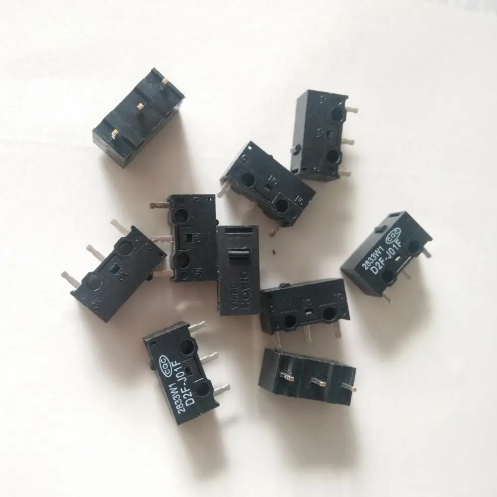 10PCs D2F-J01F Mouse Micro Switch Micro Button Silver Contactor mouse button
10PCs D2F-J01F Mouse Micro Switch Micro Button Silver Contactor mouse button