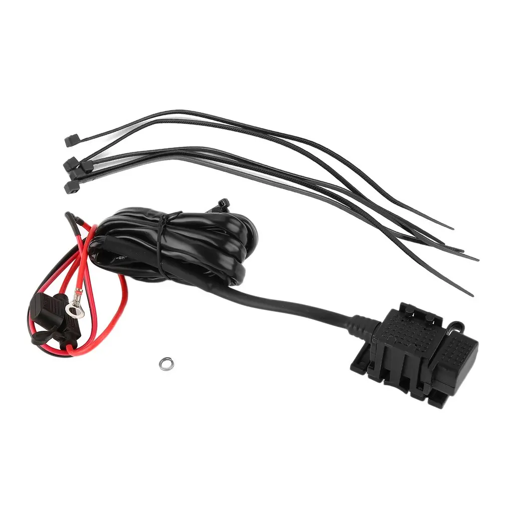 HBX3 Portable USB Charger With Cable For 12V~24V Car Motorcycle Waterproof 2.1A Output Car Charger For Mobile Phone
HBX3 Portable USB Charger With Cable For 12V~24V Car Motorcycle Waterproof 2.1A Output Car Charger For Mobile Phone