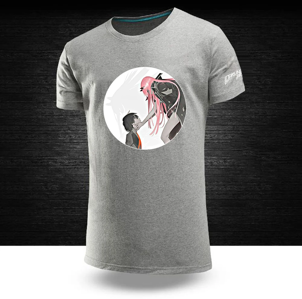 Anime DARLING in the FRANXX Brand New 100% Cotton Mens T-Shirt O-Neck Pure Color Short Sleeve Men T Shirt Man T-shirts Top 
Anime DARLING in the FRANXX Brand New 100% Cotton Mens T-Shirt O-Neck Pure Color Short Sleeve Men T Shirt Man T-shirts Top