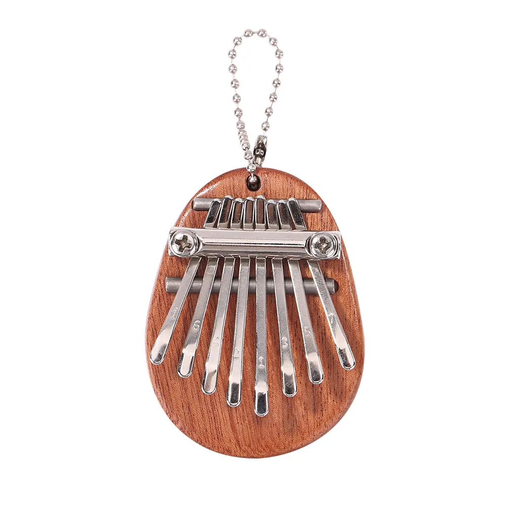 Миниатюрный ударный музыкальный инструмент Kalimba с 8 клавишами фортепиано из
