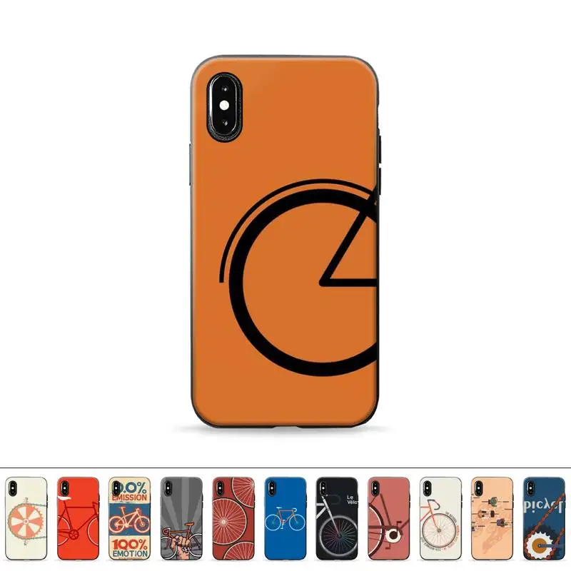 Simple personality bicycle Phone Case for iPhone 11 12 6 7 8 Pro X XS Max XR Plus Silicone Soft TPU Funda Cover
Simple personality bicycle Phone Case for iPhone 11 12 6 7 8 Pro X XS Max XR Plus Silicone Soft TPU Funda Cover