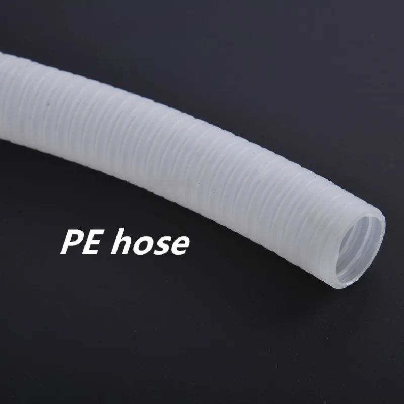 White Threading Hose / Plastic Bellows PE Wire Sleeves Polyethylene Custom colors available|Фланцы| |