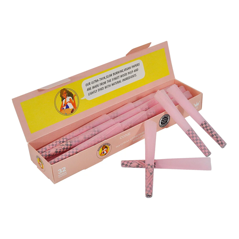 78mm Display Box Pink Cigarette Rolled Paper Empty Cigarette Tubes Herb Tobacco Rolling Papers holder Classic Natural Paper
78mm Display Box Pink Cigarette Rolled Paper Empty Cigarette Tubes Herb Tobacco Rolling Papers holder Classic Natural Paper