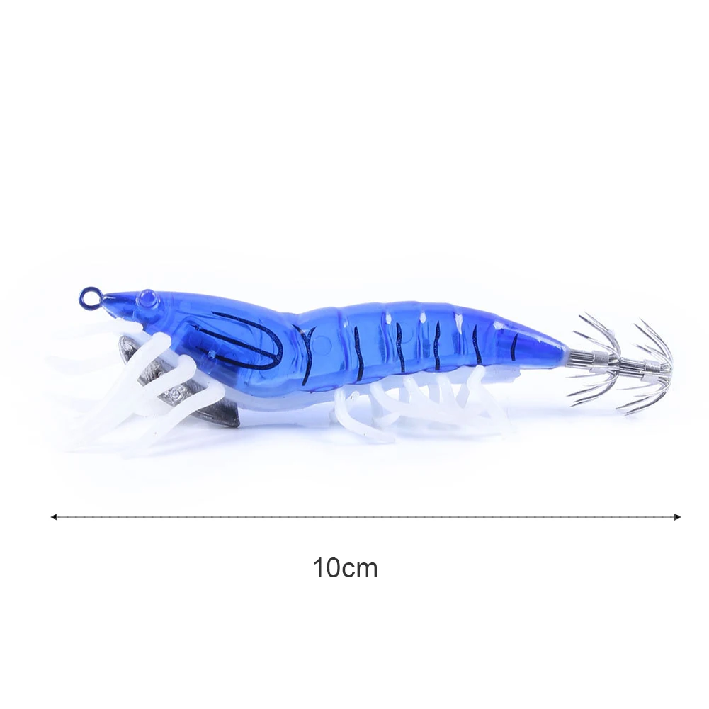 10cm 13g Shrimp Sea Fishing Lure Hook Luminous Squid Jig Artificial Hard Bait Fishing Bait Lure Tackle Fishing Bait Accessories 
10cm 13g Shrimp Sea Fishing Lure Hook Luminous Squid Jig Artificial Hard Bait Fishing Bait Lure Tackle Fishing Bait Accessories