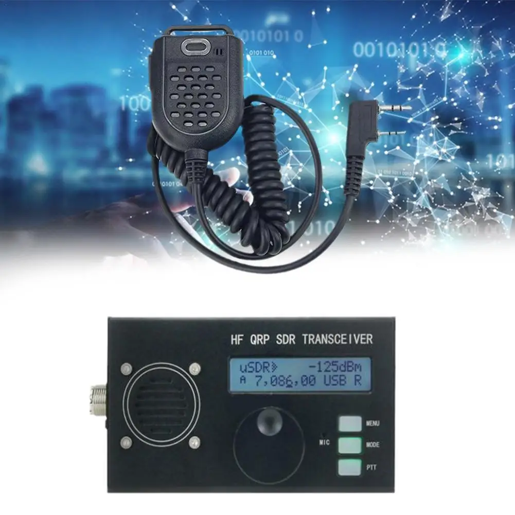 USDX UXDR hf s7p QRP SDR Transceiver ssb/cw 8-band 5w DSP SDR Transceiver With Black Housing For Amateur Radio
USDX UXDR hf s7p QRP SDR Transceiver ssb/cw 8-band 5w DSP SDR Transceiver With Black Housing For Amateur Radio