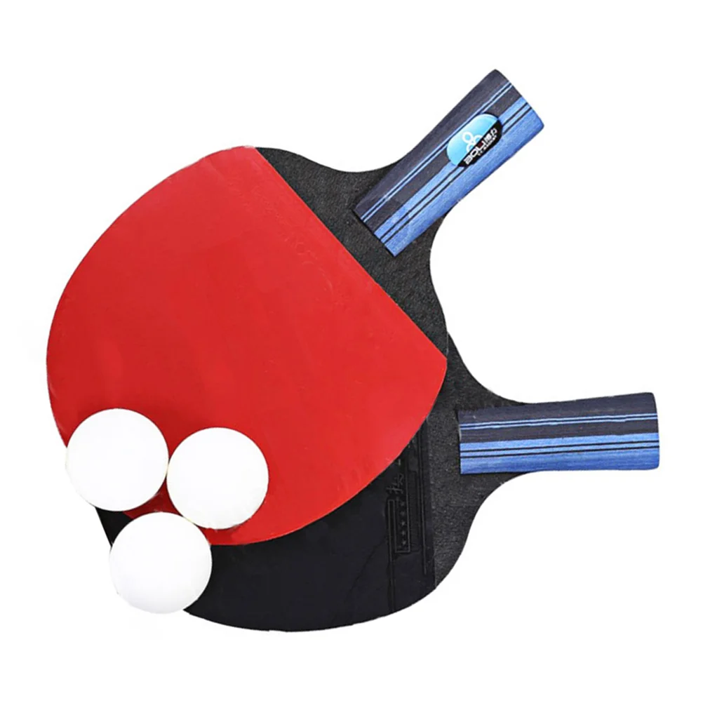 Table Tennis Racket Double Side Reverse Rubber Faced Beginner Training Ping-pong Board Table Tennis Racket Set (Long Handle,
Table Tennis Racket Double Side Reverse Rubber Faced Beginner Training Ping-pong Board Table Tennis Racket Set (Long Handle,