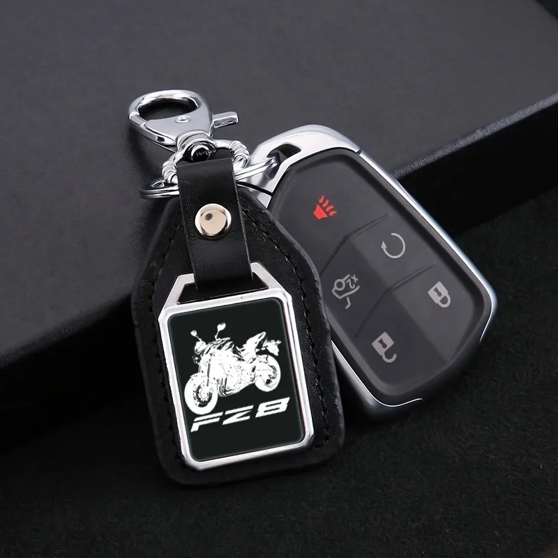 For YAMAHA FZ8 FAZER fz 8 Accessories Fashion motorcycle leather key ring Keychain with logo Accessories
For YAMAHA FZ8 FAZER fz 8 Accessories Fashion motorcycle leather key ring Keychain with logo Accessories