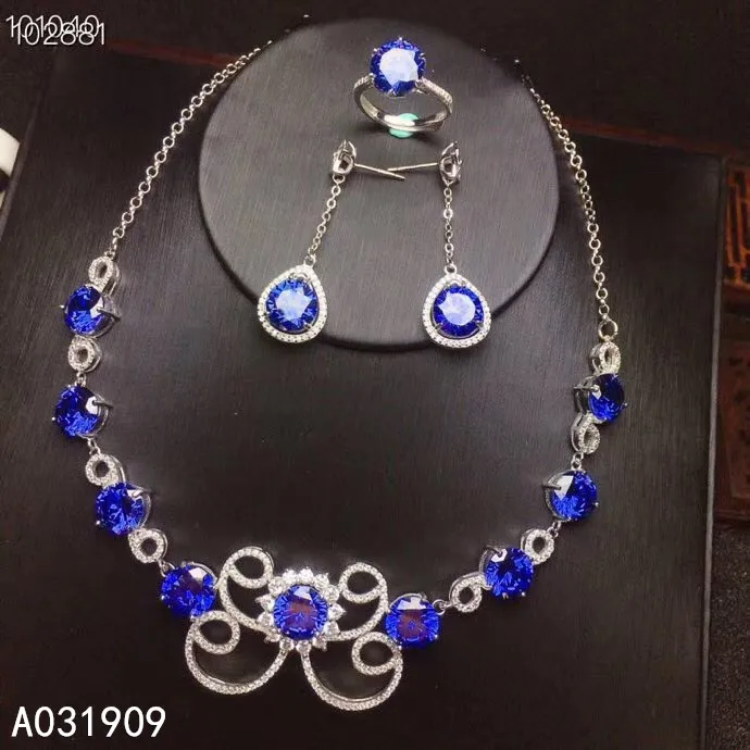 KJJEAXCMY boutique jewelry 925 sterling silver inlaid Natural sapphire Necklace Ring Earring Set Support detection noble
KJJEAXCMY boutique jewelry 925 sterling silver inlaid Natural sapphire Necklace Ring Earring Set Support detection noble