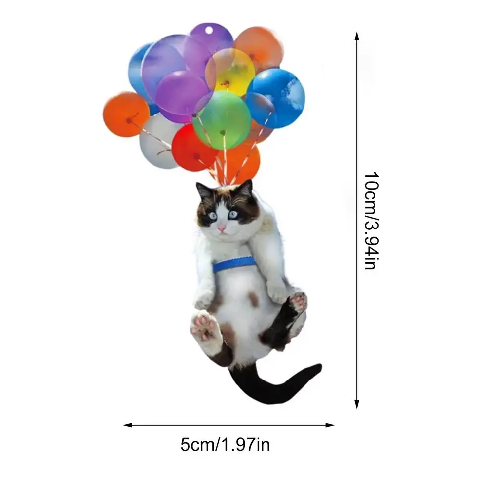 Car Hanging Ornament Cute Cat Pendant Backpack Hanging Decoration Pendant With Colorful Balloon Car Interior Crafts
Car Hanging Ornament Cute Cat Pendant Backpack Hanging Decoration Pendant With Colorful Balloon Car Interior Crafts