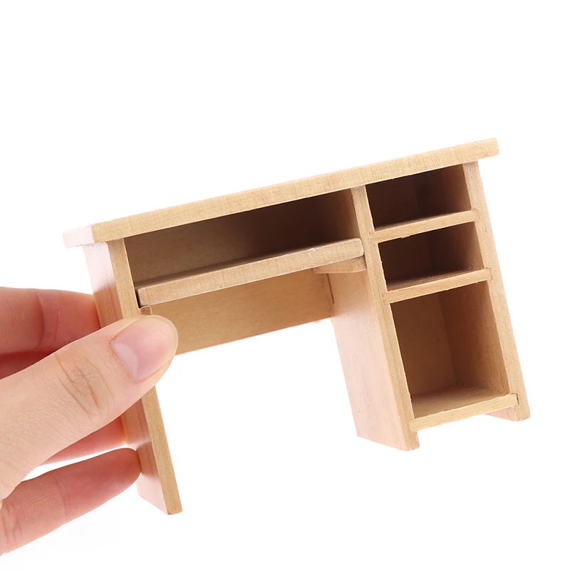 1/12 Dollhouse Miniature Desk With Keyboard And Mouse Wooden Toys Dollhouse Furniture For Dollhouse Decals
1/12 Dollhouse Miniature Desk With Keyboard And Mouse Wooden Toys Dollhouse Furniture For Dollhouse Decals