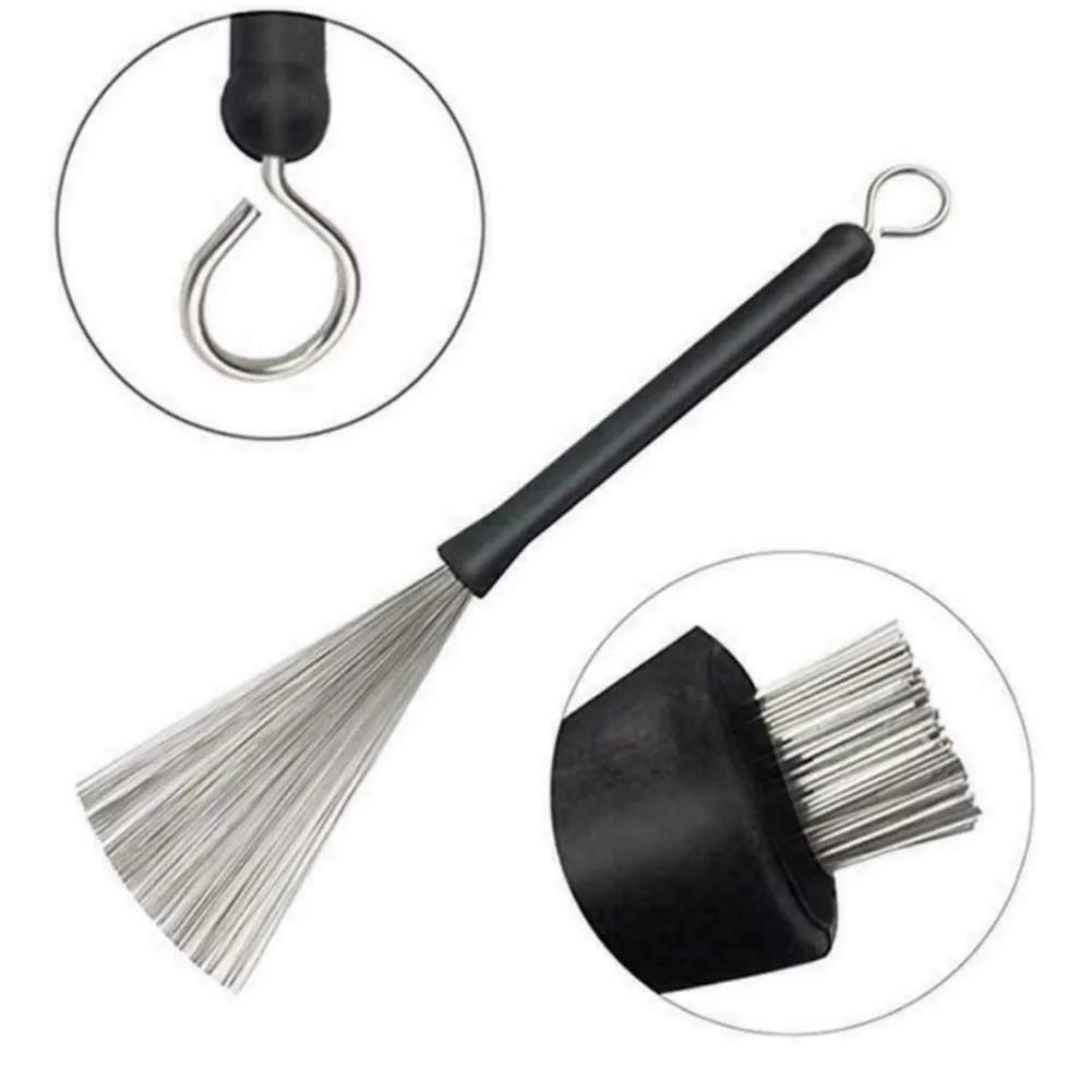 1 Pair Rubber Handle Metal Retractable Wire Drum Brushes Retractable Stick Brush Prevent Rusting Cut Down Wear Accessories
1 Pair Rubber Handle Metal Retractable Wire Drum Brushes Retractable Stick Brush Prevent Rusting Cut Down Wear Accessories